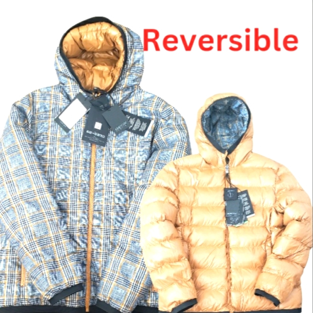 NWT Geox Respira Reversible Jacket Mens XXL